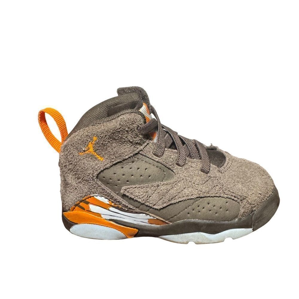Nike Jumpman MVP "Truck Brown/White/Magma Orange" DZ4475-208 toddler 7C